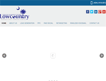 Tablet Screenshot of lowcountrymarketingconsultants.com